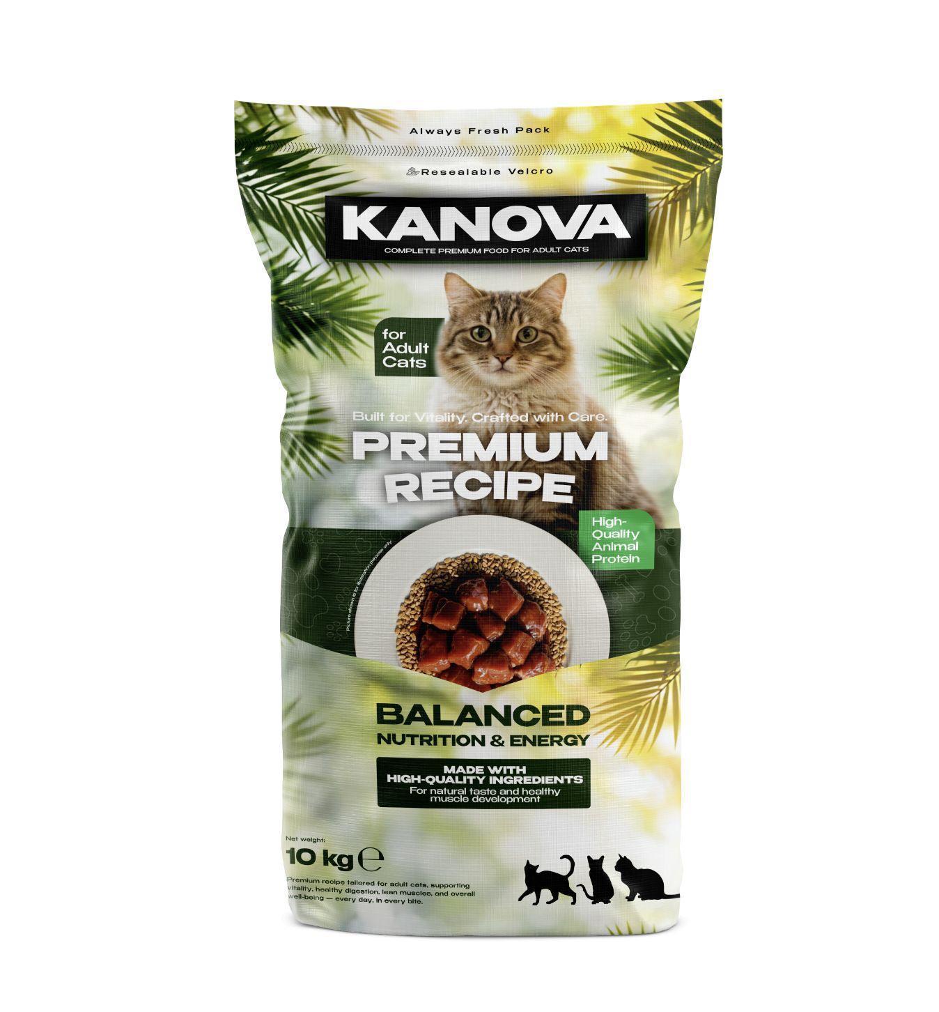 KANOVA PREMIUM HRANA ZA ODRASLE MAČKE PILETINA  10KG
